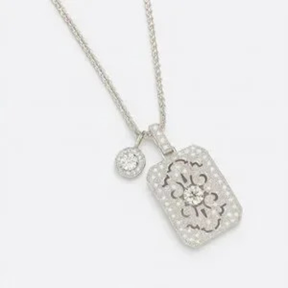 ?? Arabesque Dream Necklace Pendant With Zirconia